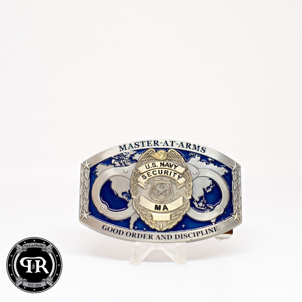 MA Custom Belt Buckle | Navy Enlisted Custom MA Belt buckle