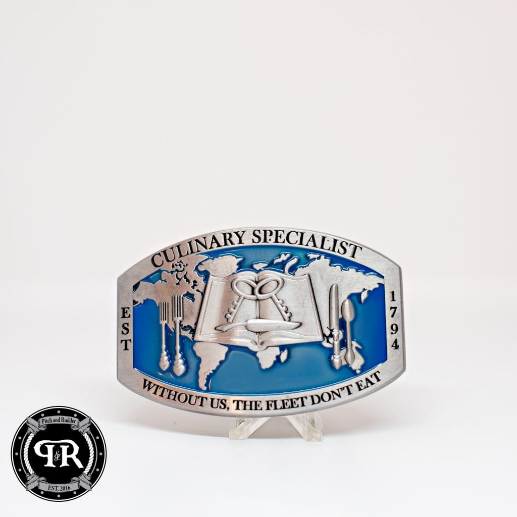 CS Custom Belt Buckle | Navy Custom CS Belt buckle