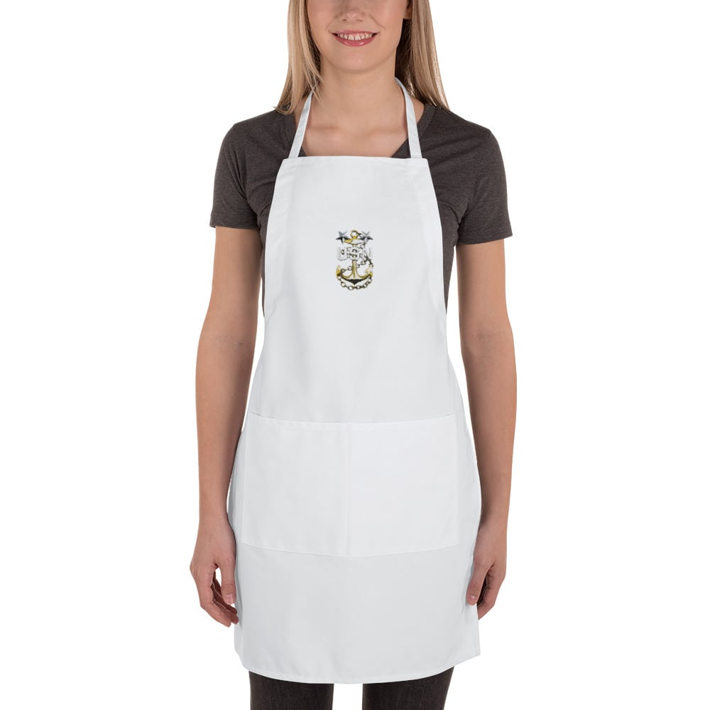 Download Embroidered Apron Master Chief Anchor | Pitch and Rudder