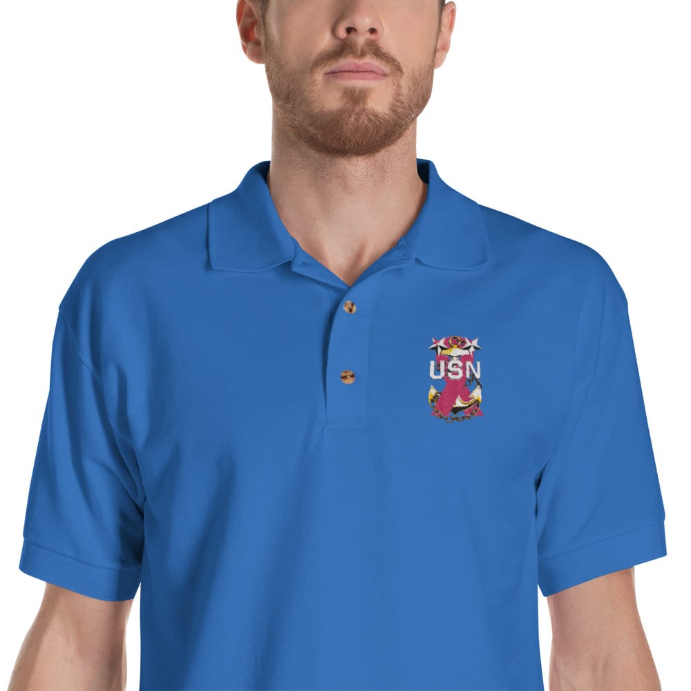 us navy polo shirt